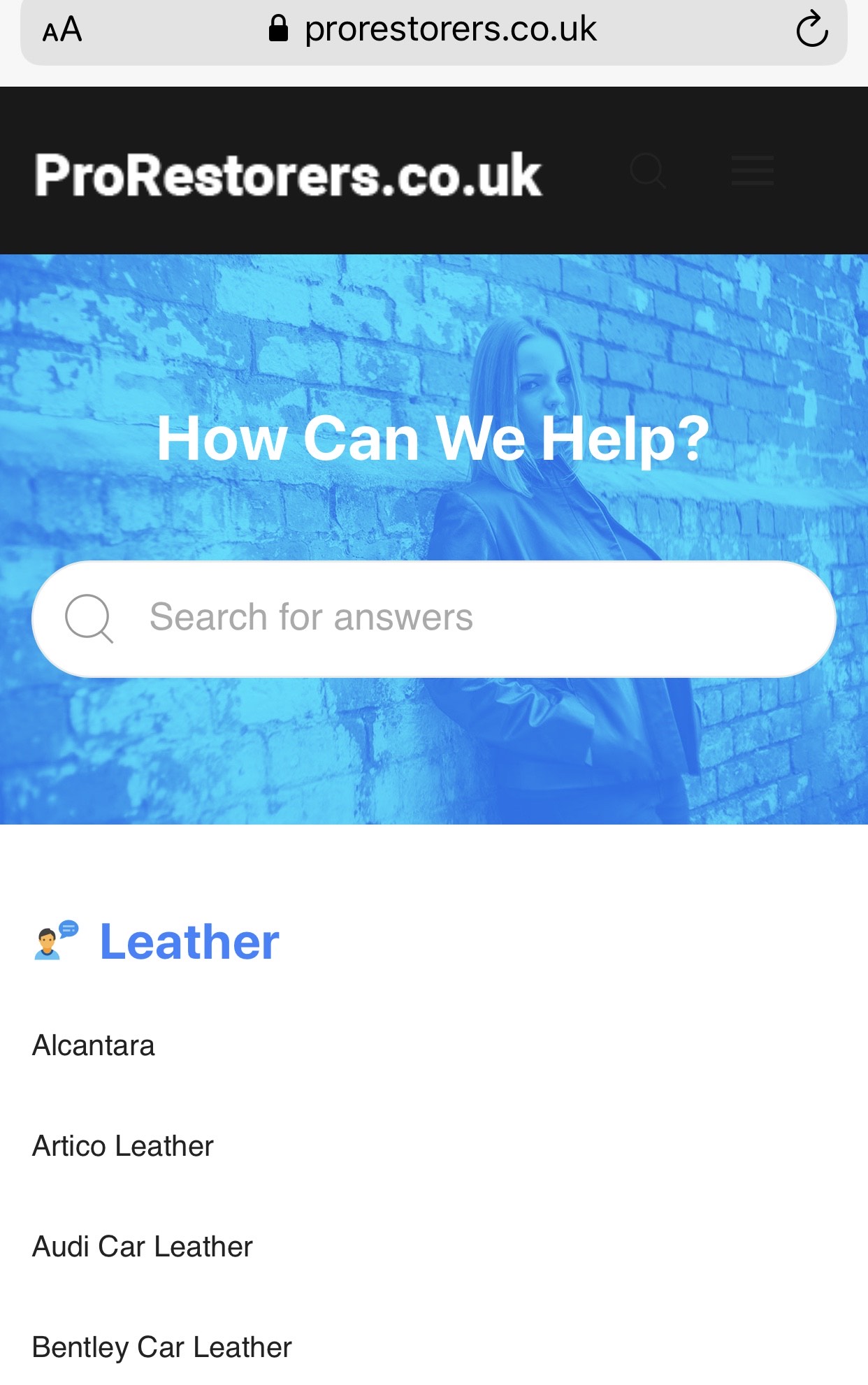 Leather Dictionary Launched